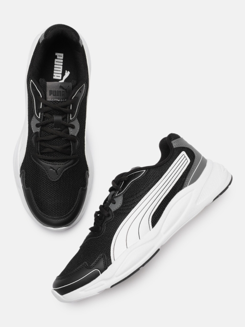 

Puma Unisex Black '90s Runner Nu Wave Training Shoes