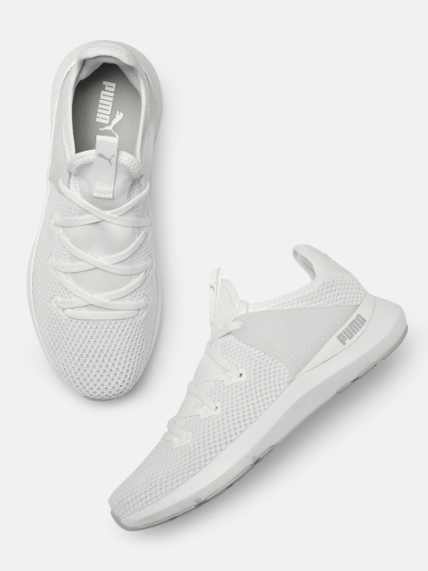

Puma Men White and Grey Pure XT Refined Training Shoes