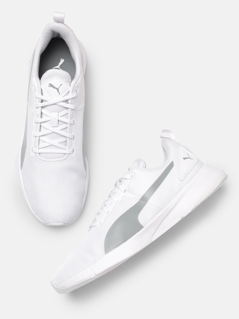 

Puma Unisex White FLYER Runner Shoes