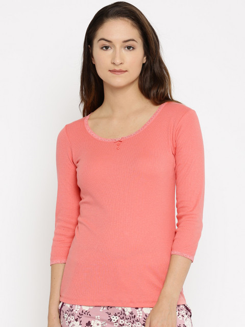 

Jockey Woman Peach-Coloured Lounge Top