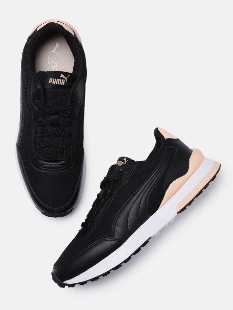 

Puma Unisex Black R78 FUTR Decon Trainers