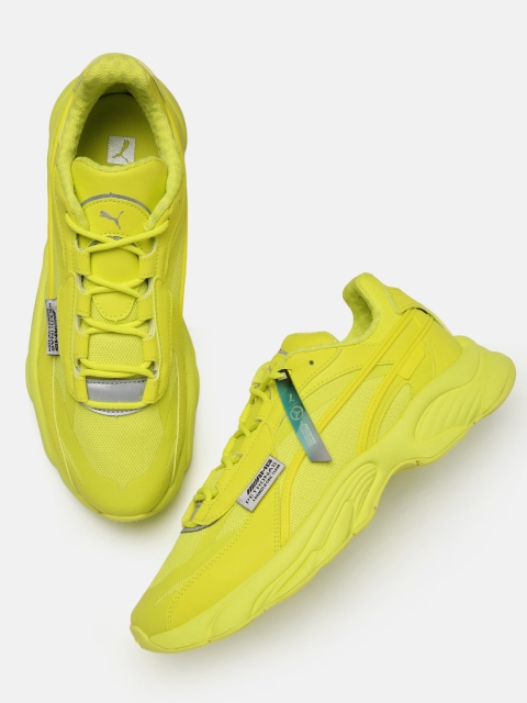 

PUMA Motorsport Unisex Yellow Mercedes F1 RS Connect Trainers