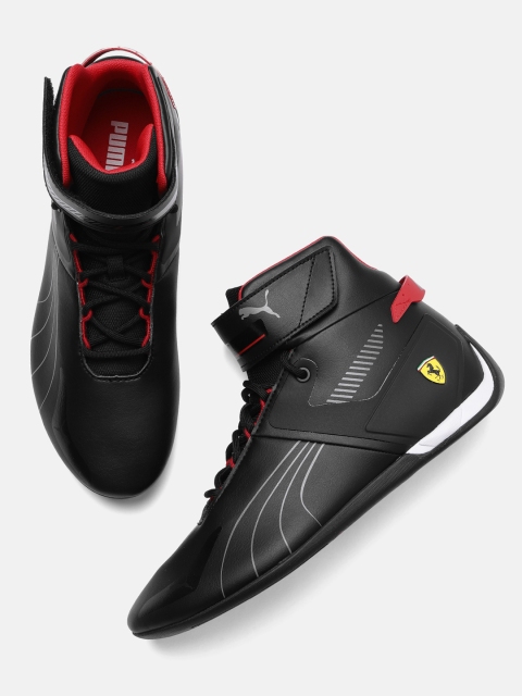 

PUMA Motorsport Unisex Black Scuderia Ferrari A3ROCAT Mid Motorsport Shoes