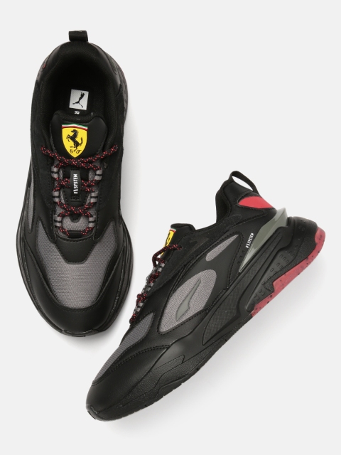 

PUMA Motorsport Unisex Black Ferrari RS-Fast Textured Sneakers