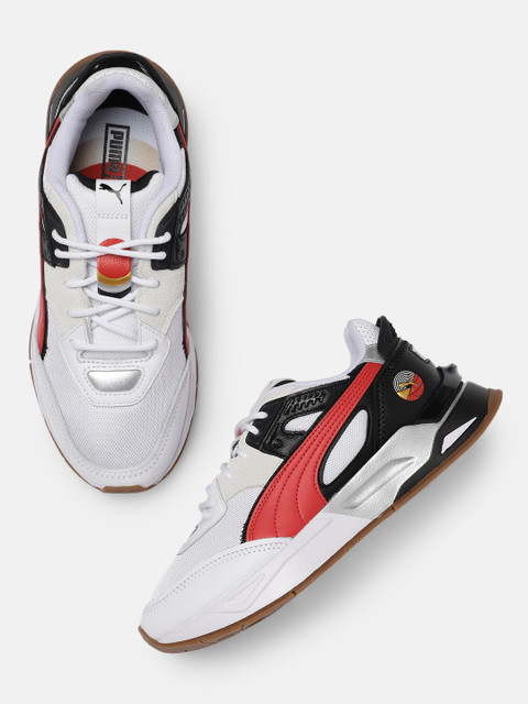 

Puma Unisex White Mirage Sport AS Trainers Sneakers
