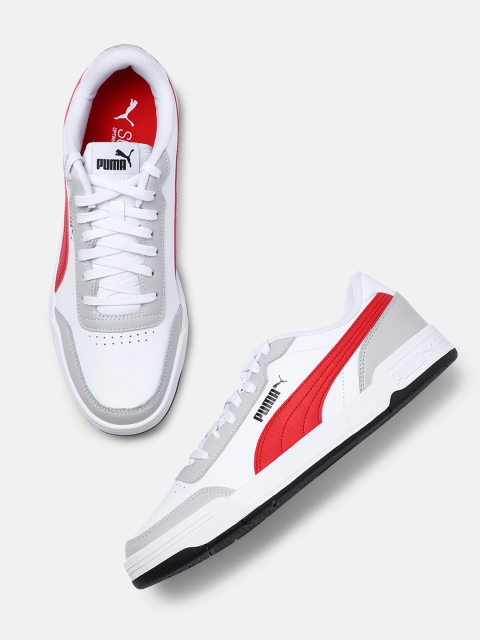

Puma Unisex White Caracal Colourblocked Trainers