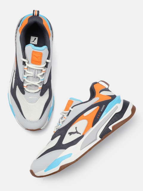 

Puma Unisex White & Grey RS-Fast Buck Trainers