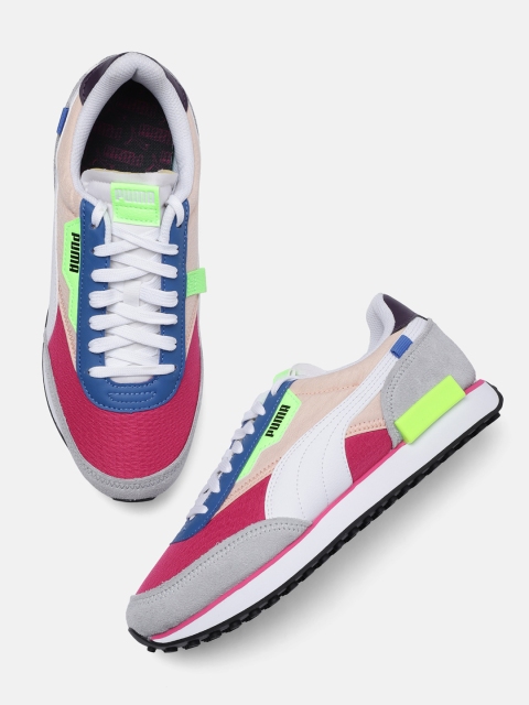 

Puma Unisex Multicoloured Future Rider Play On Sneakers, Multi