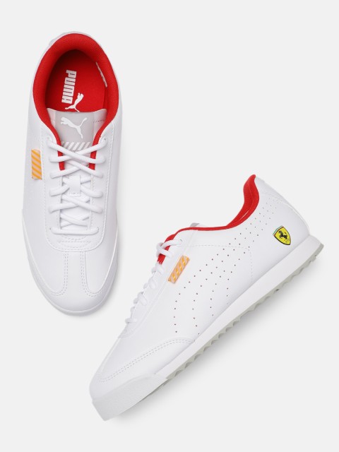 PUMA Motorsport Unisex White Scuderia Ferrari Roma Via Motorsport Sneakers