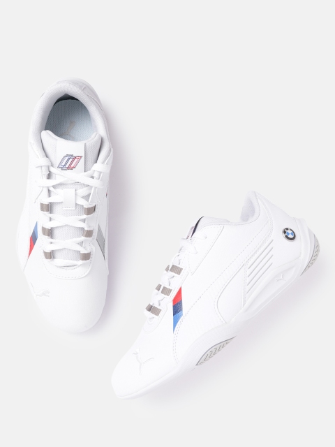 

PUMA Motorsport Boys White BMW MMS R-Cat Machine Junior Solid Sneakers