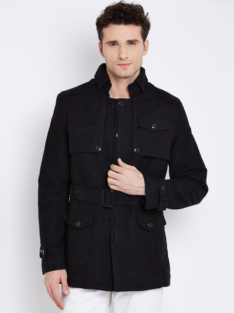 

U.S. Polo Assn. Black Jacket with Belt