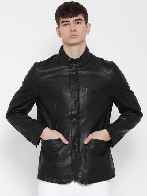 

U.S. Polo Assn. Black Faux Leather Jacket