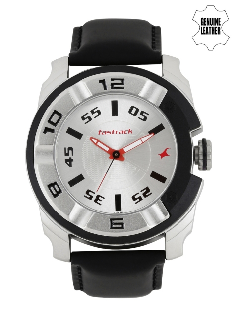 

Fastrack Men Silver-Toned Dial Analogue Watch 3150KL01