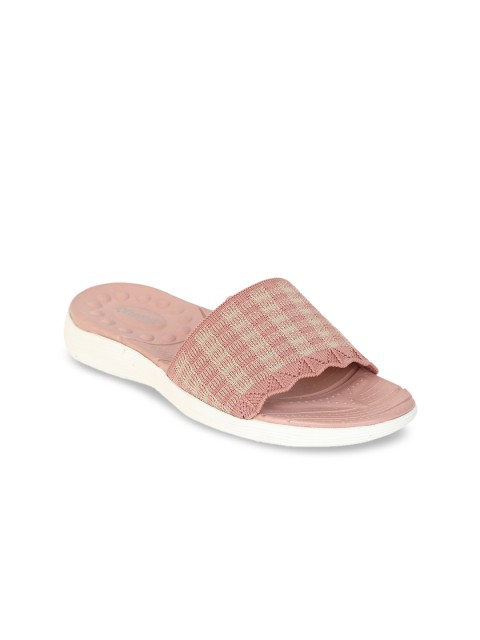

Zyla Women Peach-Coloured Open Toe Flats