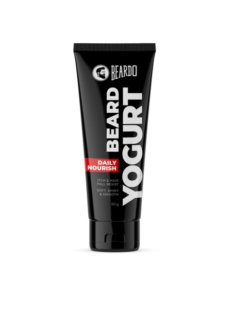 

Beardo Men Daily Nourish Beard Yogurt 50 g, Black
