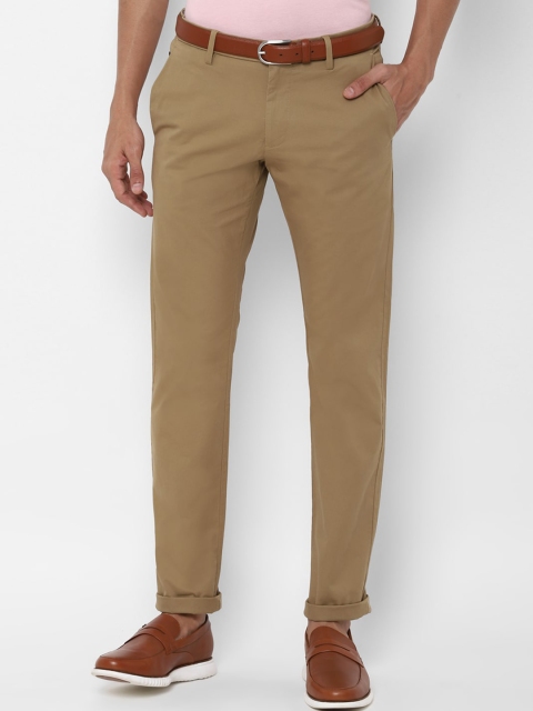 

Allen Solly Men Khaki Slim Fit Trousers