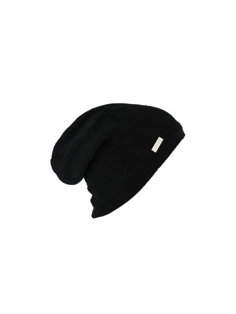 

iSWEVEN Unisex Black Beanie