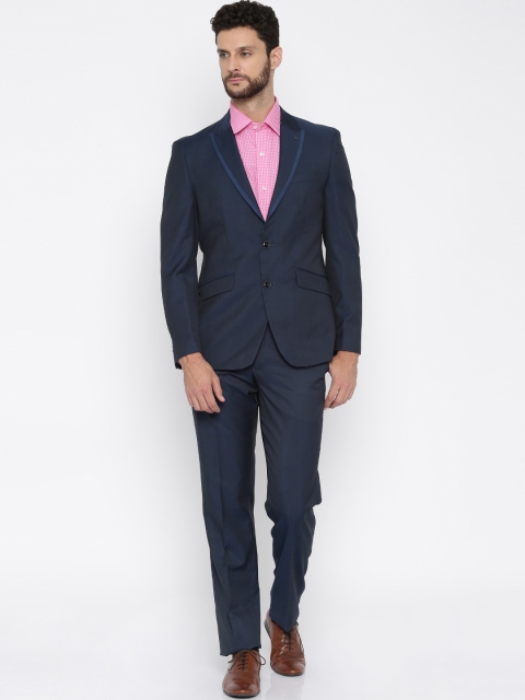 

Louis Philippe Navy Ultra Fit Formal Suit, Navy blue