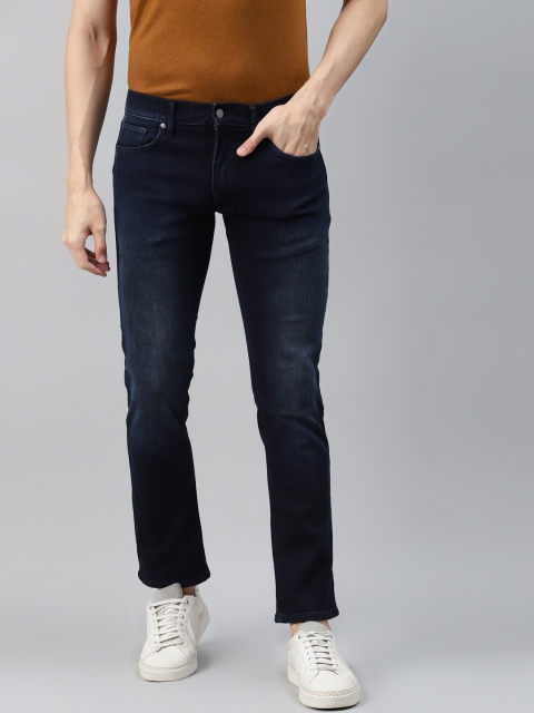

Marks & Spencer Men Navy Blue Slim Fit Stretchable Jeans
