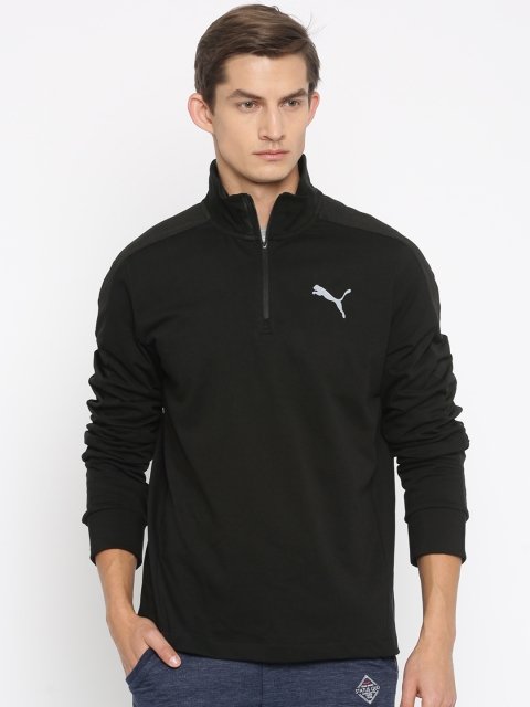 

PUMA Men Black StretchLite Sweatshirt