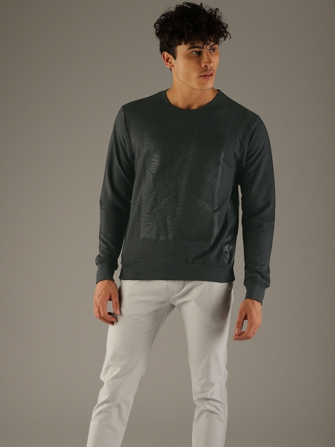 

Flying Machine Charcoal Grey Sweatshirt