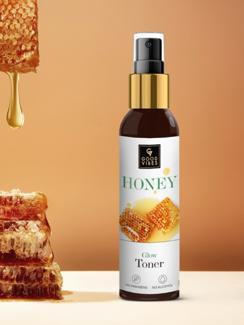 

Good Vibes Honey Glow Toner - 120 ml, Transparent