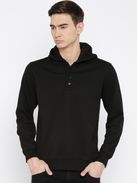 

ETHER Black Hooded Sweatshirt