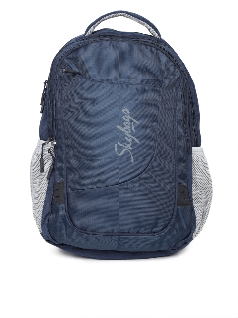 

Skybags Unisex Navy Dunk 01 Laptop Backpack, Navy blue