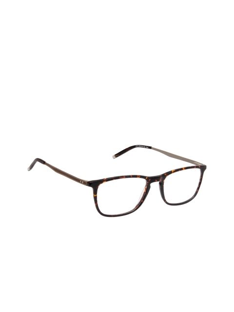 

David Blake Unisex Brown Full Rim Rectangle Frames