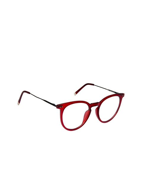 

David Blake Women Maroon Full Rim Round Frames NP_EWDB2377