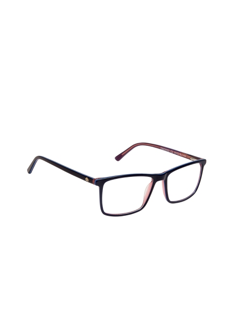 

David Blake Unisex Blue Full Rim Rectangle Frames