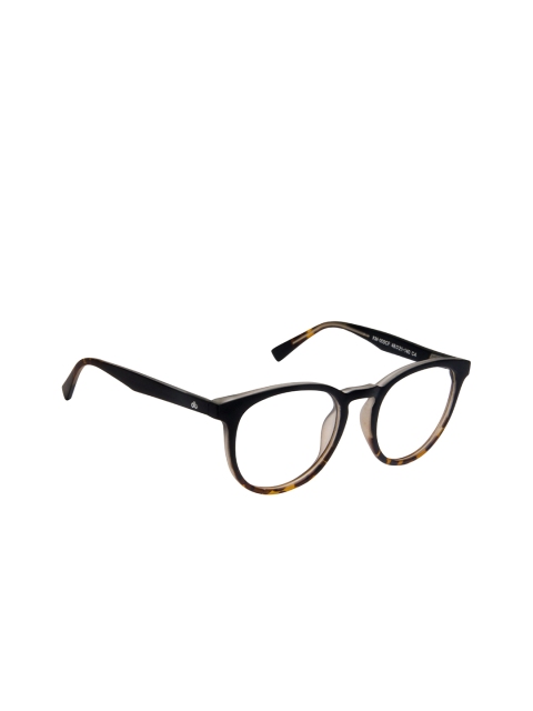 

David Blake Unisex Brown Tortoise Shell Full Rim Round Frames NP_EWDB2360