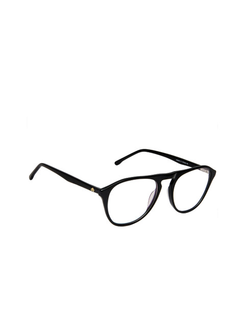 

David Blake Unisex Black Full Rim Wayfarer Frames