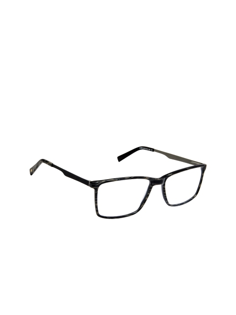 

David Blake Unisex Black Abstract Full Rim Rectangle Frames NP_EWDB1790