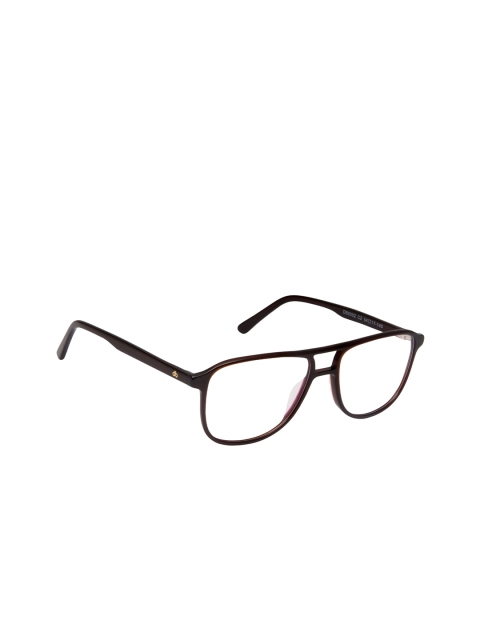 

David Blake Unisex Brown Full Rim Aviator Frames