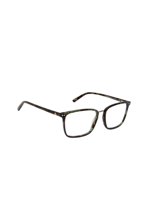 

David Blake Unisex Green Full Rim Rectangle Frames