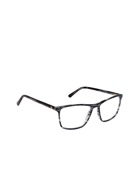 

David Blake Unisex Grey Full Rim Rectangle Frames
