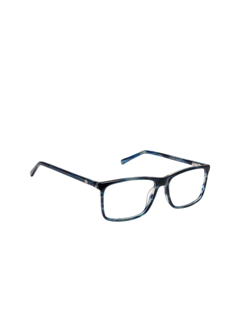 

David Blake Unisex Blue Abstract Full Rim Rectangle Frames NP_EWDB2007