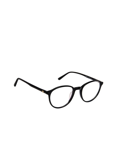 

David Blake Unisex Black Full Rim Round Frames NP_EWDB2424
