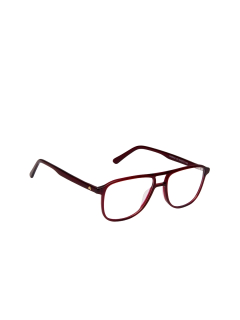 

David Blake Unisex Maroon Full Rim Aviator Frames NP_EWDB2392