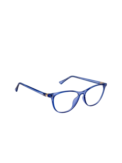 

David Blake Women Blue Full Rim Cateye Frames