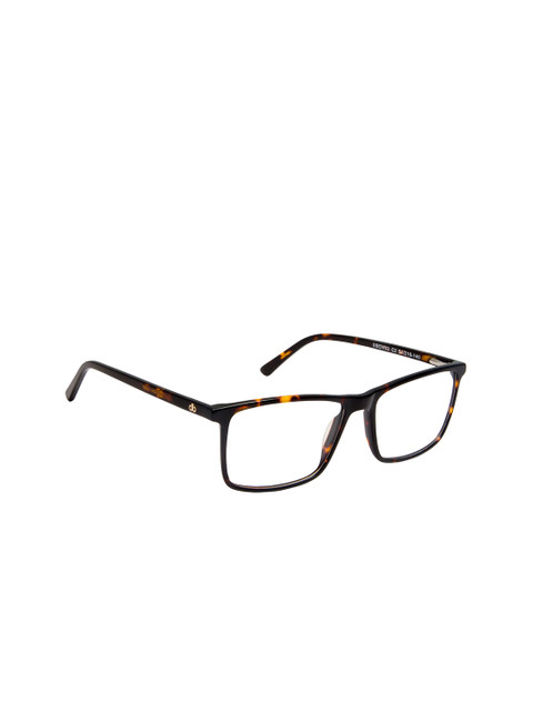 

David Blake Unisex Brown Abstract Full Rim Rectangle Frames NP_EWDB2319