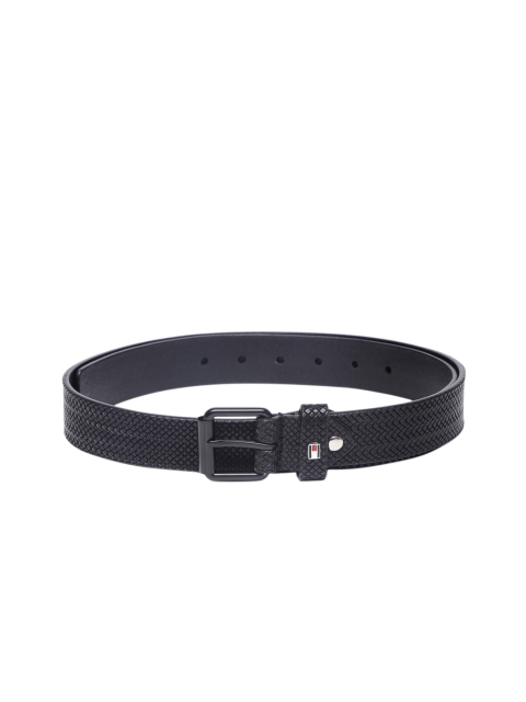 

Tommy Hilfiger Men Black Leather Belt