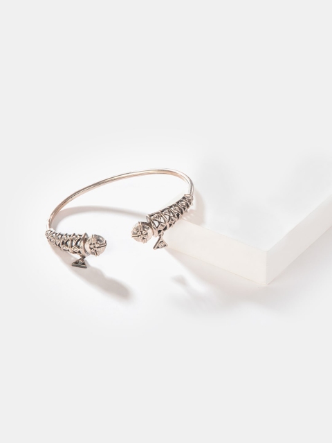 

SHAYA Women Silver-Plated Silver Cuff Bracelet