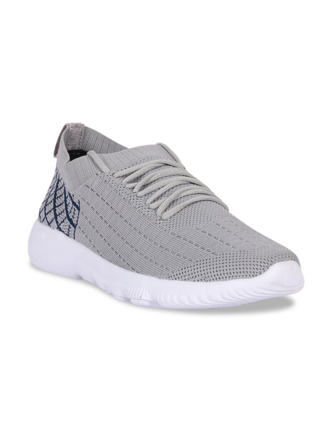 

FAST TRAX Men Grey Textured Sneakers