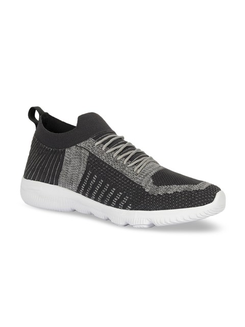

FAST TRAX Men Grey Woven Design Slip On Sneakers