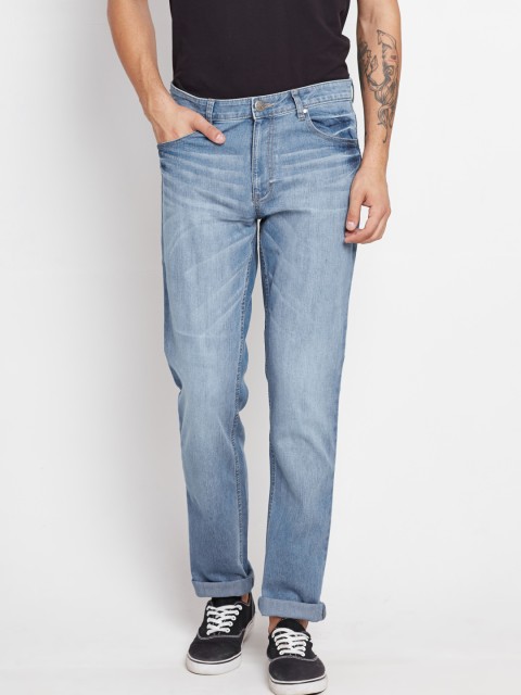 

American Swan Men Blue Slim Fit Stretchable Jeans
