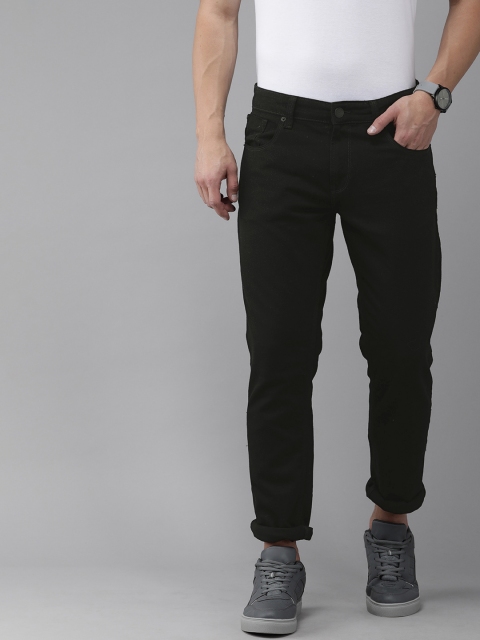 

SPYKAR Men Black Ricardo Comfort Fit Mid Rise Stretchable Jeans