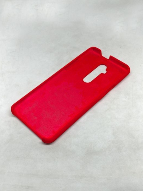 

macmerise Red Silicone OnePlus 7T Pro Back Case
