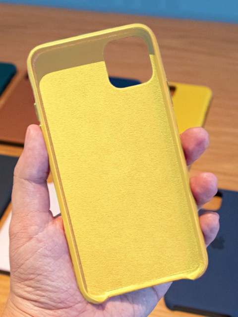 

Macmerise Yellow Solid Silicone iPhone 11 Pro Back Case